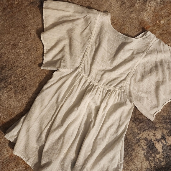 ** 2/$20 ** J.Crew Factory Shimmery Swimsuit Cover-Up - Picture 2 of 8